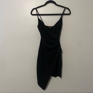 S Akira Black Dress